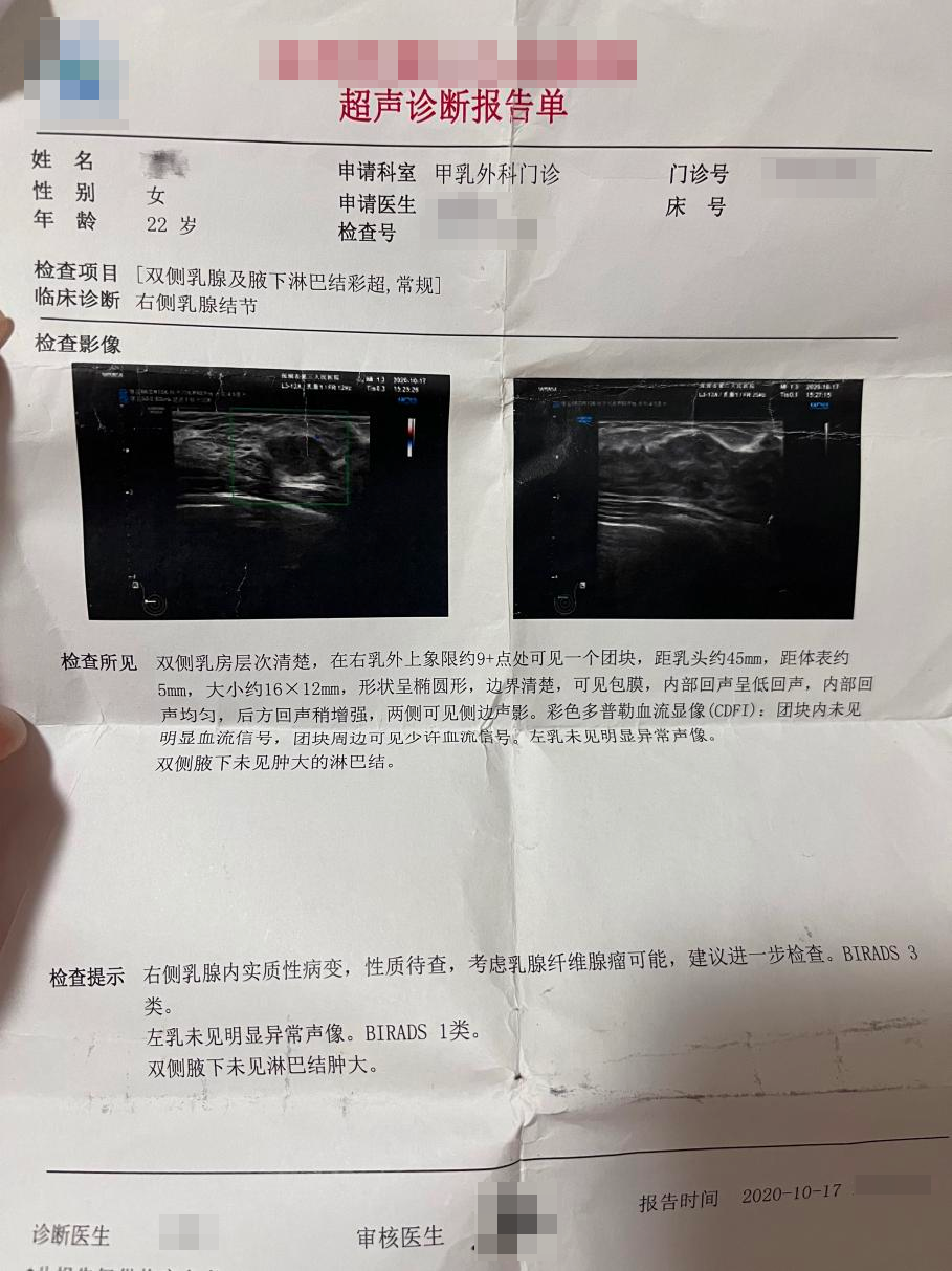 “我的乳房一大一小，男朋友说这是有病......”